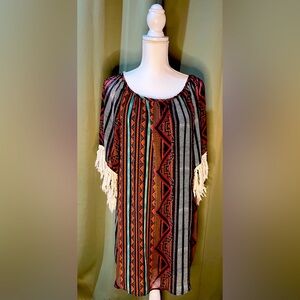 Hippie vibe dress by Karlie. Cute and free flowing, very comfortable.